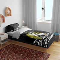 Polynesia World Lung Cancer Day Bedding Set Faith Hope Love LT14 - Polynesian Pride