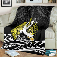 Polynesia World Lung Cancer Day Blanket Faith Hope Love LT14 - Polynesian Pride