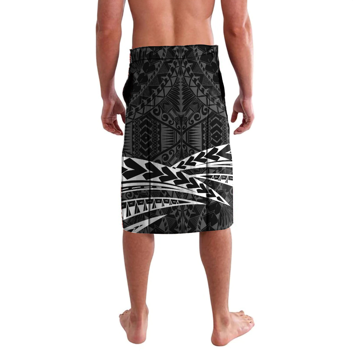 Personalised Polynesia World Lung Cancer Day Lavalava Faith Hope Love LT14 - Polynesian Pride