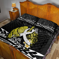 Polynesia World Lung Cancer Day Quilt Bed Set Faith Hope Love LT14 - Polynesian Pride