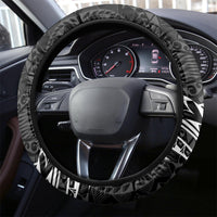 Polynesia World Lung Cancer Day Steering Wheel Cover Faith Hope Love LT14 - Polynesian Pride