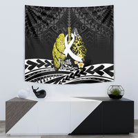Polynesia World Lung Cancer Day Tapestry Faith Hope Love LT14 - Polynesian Pride