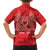 Personalised In September We Wear Red Family Matching Puletasi and Hawaiian Shirt Polynesia Blood Cancer Awareness