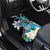 Personalised Guam Liberation Day Car Mats Chamorro Latte Stone With Guasali Flowers