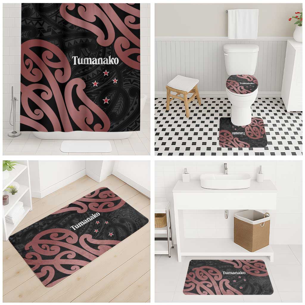 New Zealand Mangopare Tamanako Bathroom Set Aotearoa Maori - Polynesian Pride