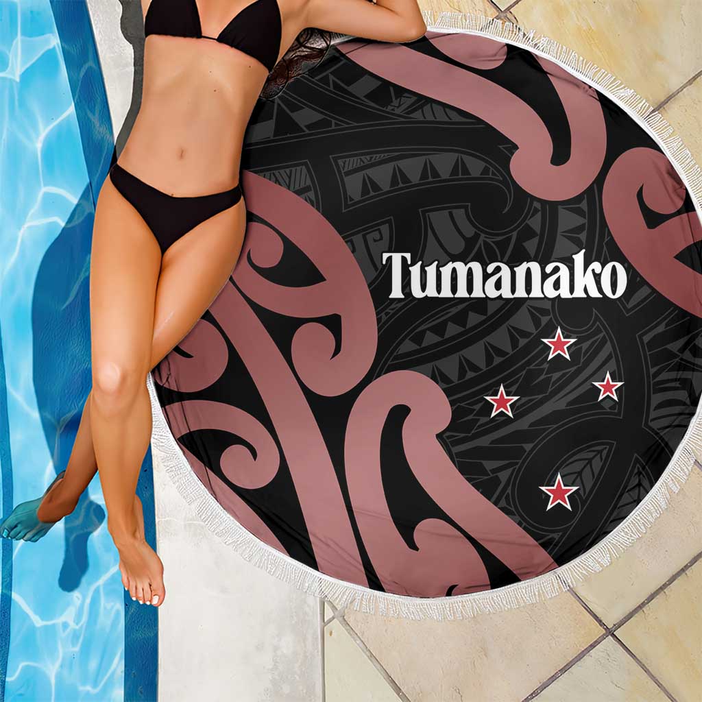 New Zealand Mangopare Tamanako Beach Blanket Aotearoa Maori LT14 - Polynesian Pride