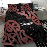 New Zealand Mangopare Tamanako Bedding Set Aotearoa Maori