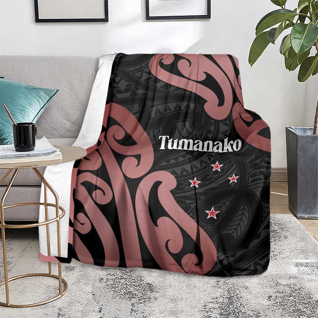 New Zealand Mangopare Tamanako Blanket Aotearoa Maori