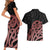 New Zealand Mangopare Tamanako Couples Matching Short Sleeve Bodycon Dress and Hawaiian Shirt Aotearoa Maori
