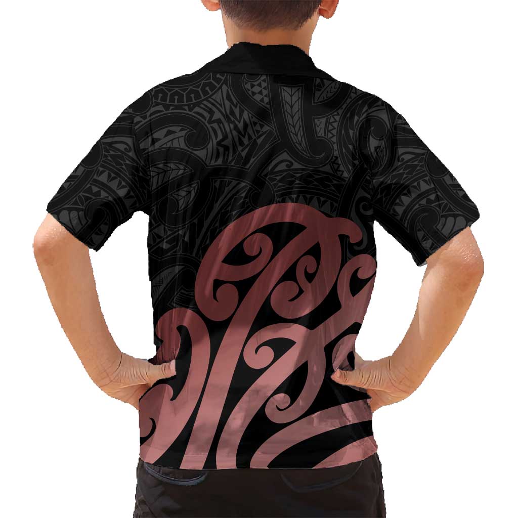 New Zealand Mangopare Tamanako Family Matching Puletasi and Hawaiian Shirt Aotearoa Maori
