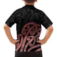 New Zealand Mangopare Tamanako Family Matching Tank Maxi Dress and Hawaiian Shirt Aotearoa Maori