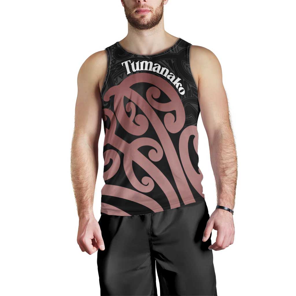 New Zealand Mangopare Tamanako Men Tank Top Aotearoa Maori LT14 - Polynesian Pride