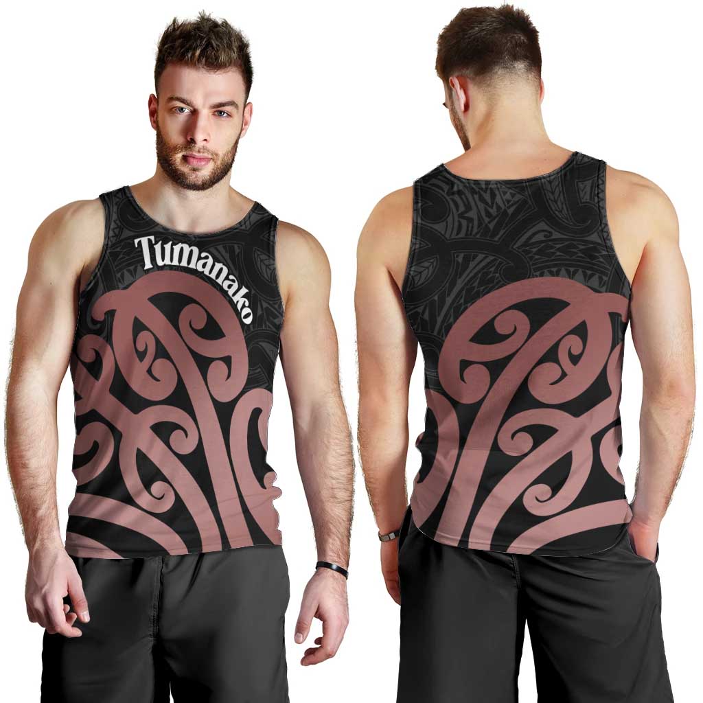 New Zealand Mangopare Tamanako Men Tank Top Aotearoa Maori LT14 - Polynesian Pride