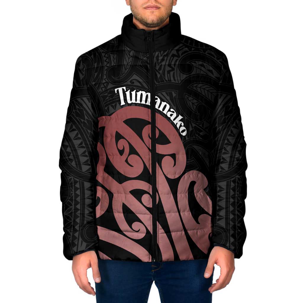 New Zealand Mangopare Tamanako Padded Jacket Aotearoa Maori - Polynesian Pride