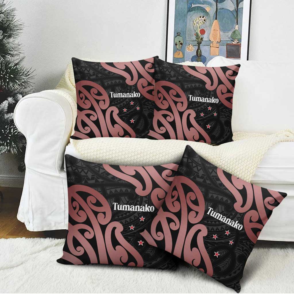 New Zealand Mangopare Tamanako Pillow Cover Aotearoa Maori - Polynesian Pride