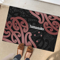 New Zealand Mangopare Tamanako Rubber Doormat Aotearoa Maori LT14 - Polynesian Pride
