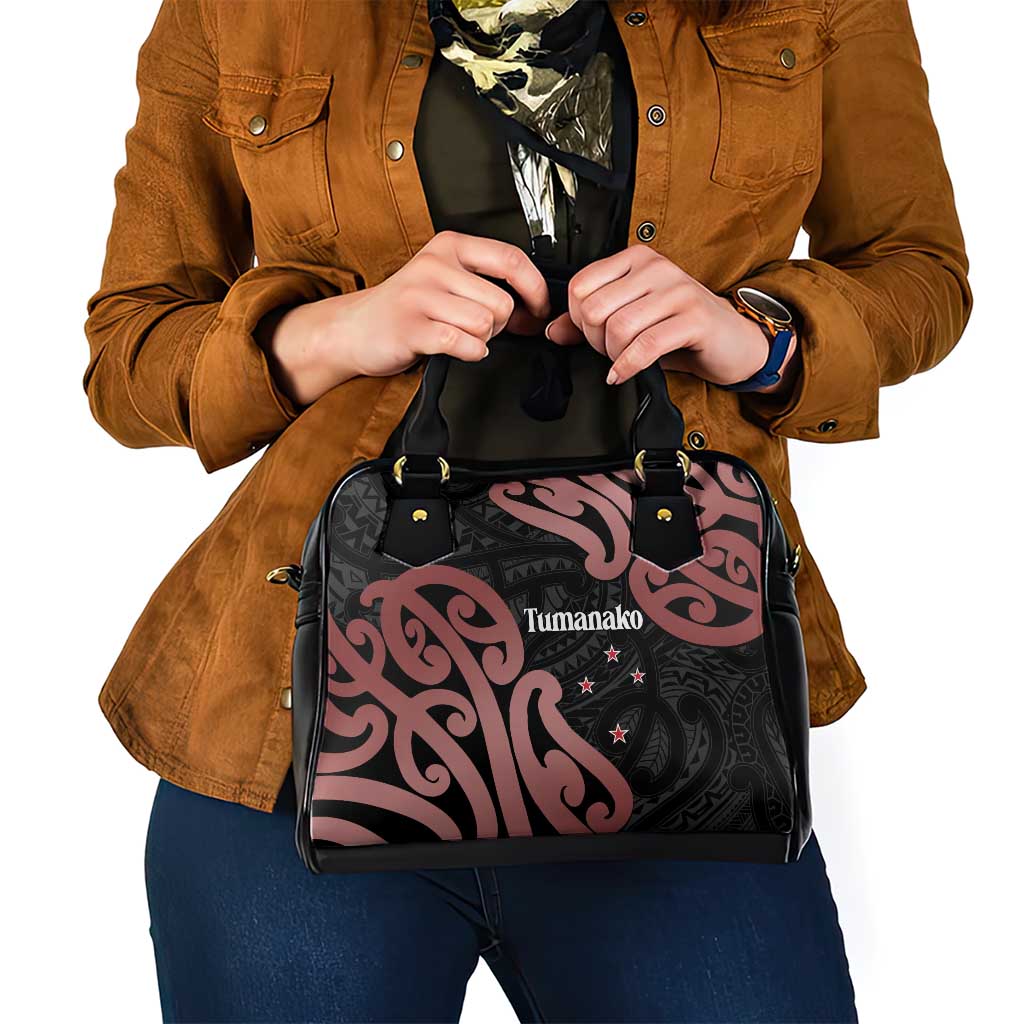 New Zealand Mangopare Tamanako Shoulder Handbag Aotearoa Maori