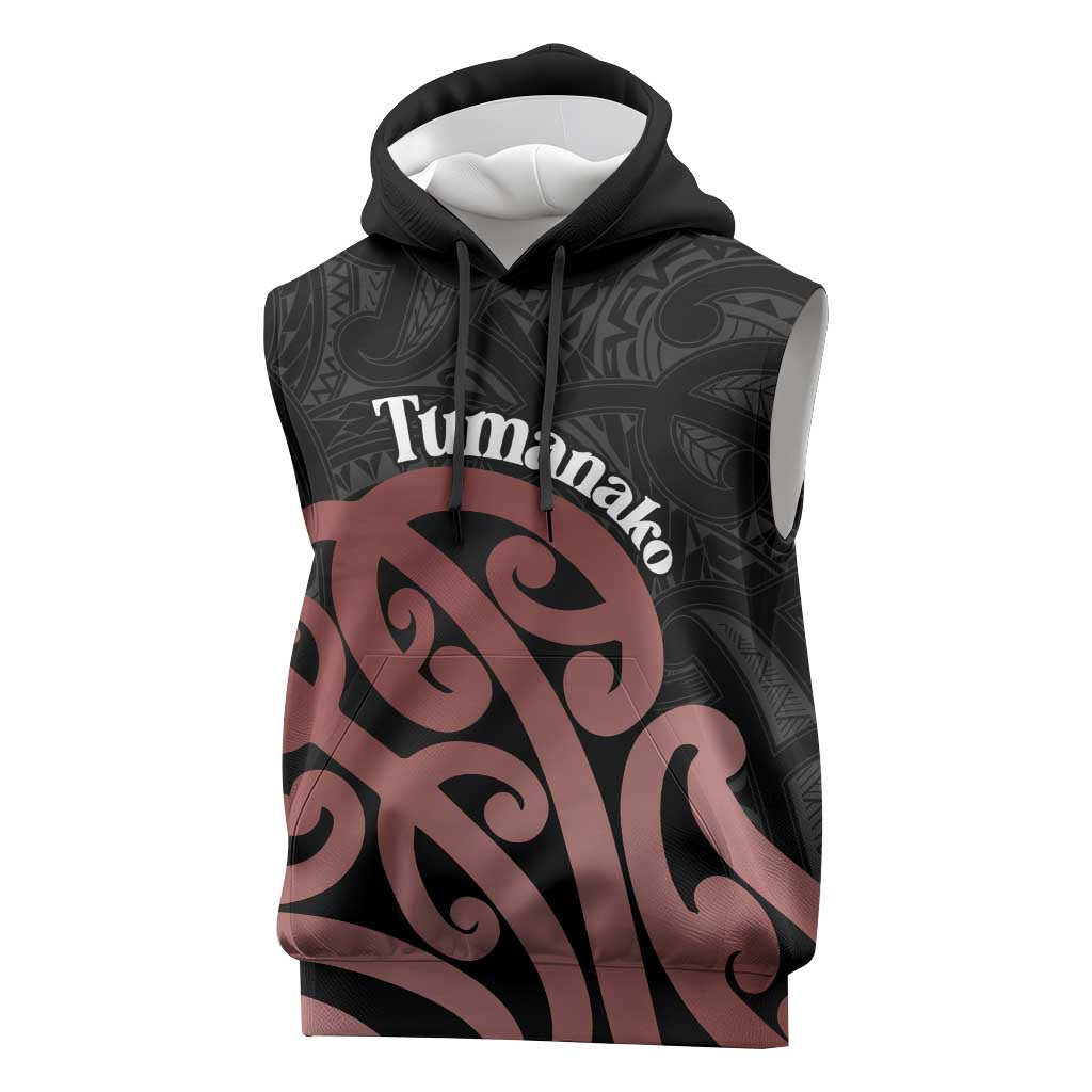 New Zealand Mangopare Tamanako Sleeveless Hoodie Aotearoa Maori - Polynesian Pride