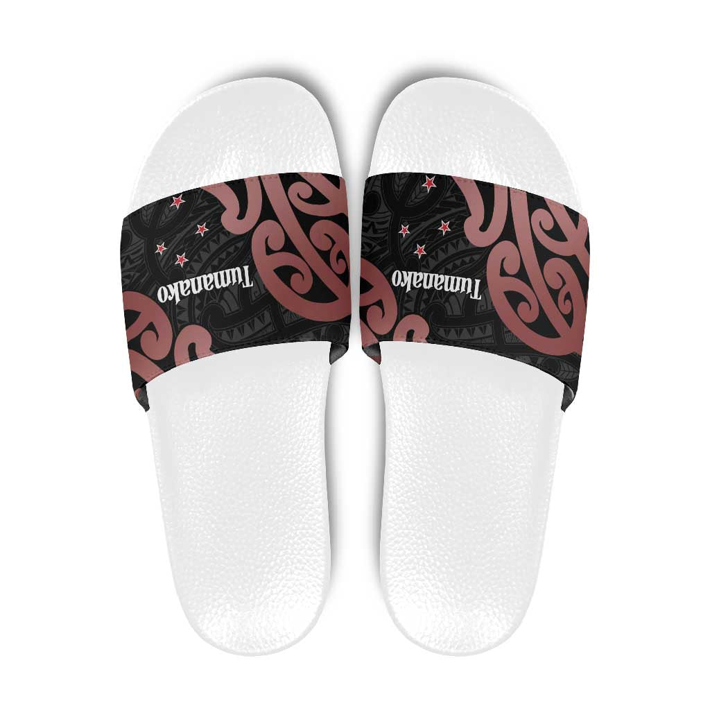 New Zealand Mangopare Tamanako Slide Sandals Aotearoa Maori - Polynesian Pride