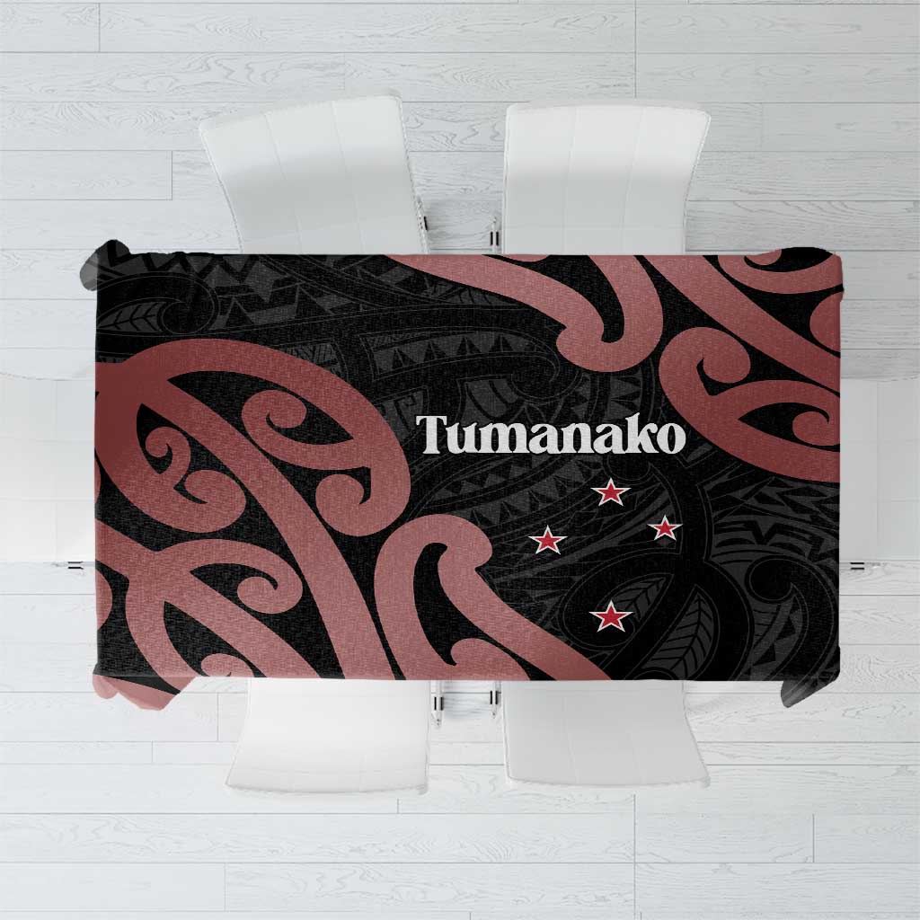 New Zealand Mangopare Tamanako Tablecloth Aotearoa Maori LT14 Brown - Polynesian Pride