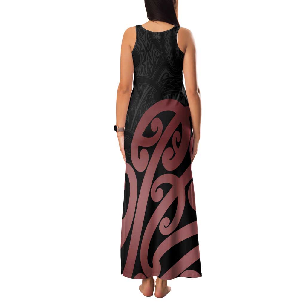 New Zealand Mangopare Tamanako Tank Maxi Dress Aotearoa Maori