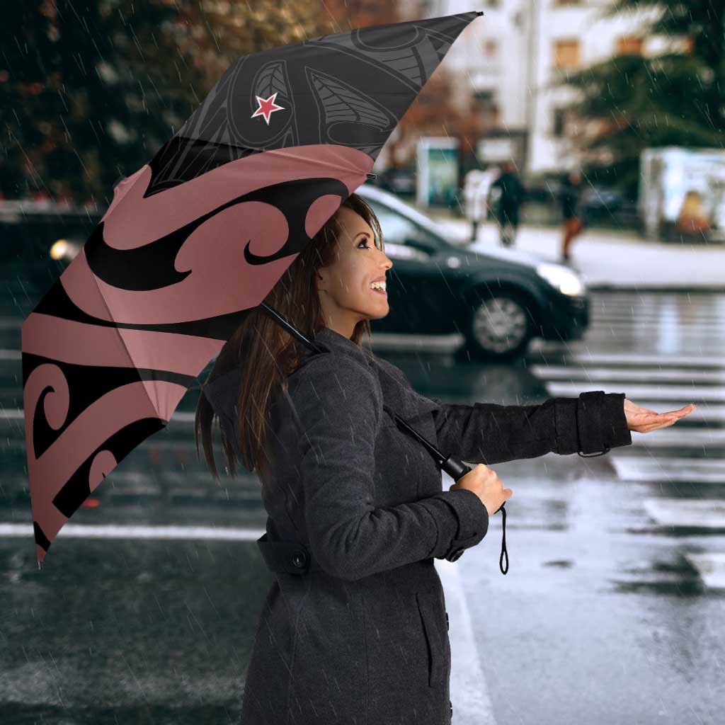 New Zealand Mangopare Tamanako Umbrella Aotearoa Maori - Polynesian Pride