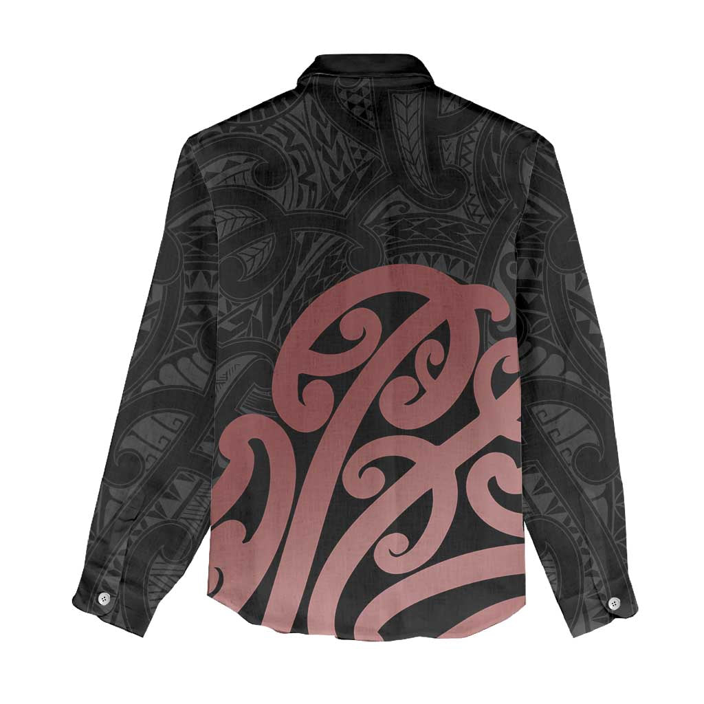 New Zealand Mangopare Tamanako Women Casual Shirt Aotearoa Maori