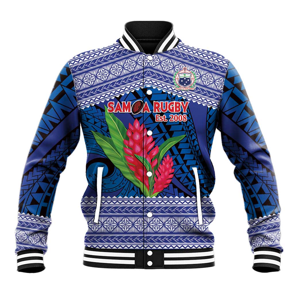 Custom Samoa Rugby Baseball Jacket 2024 Go Champions Samoan Gingers