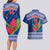 Custom Samoa Rugby Couples Matching Long Sleeve Bodycon Dress and Hawaiian Shirt 2024 Go Champions Samoan Gingers