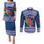 Custom Samoa Rugby Couples Matching Puletasi and Long Sleeve Button Shirt 2024 Go Champions Samoan Gingers