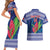 Custom Samoa Rugby Couples Matching Short Sleeve Bodycon Dress and Hawaiian Shirt 2024 Go Champions Samoan Gingers