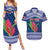 Custom Samoa Rugby Couples Matching Summer Maxi Dress and Hawaiian Shirt 2024 Go Champions Samoan Gingers