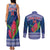 Custom Samoa Rugby Couples Matching Tank Maxi Dress and Long Sleeve Button Shirt 2024 Go Champions Samoan Gingers