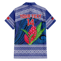 Custom Samoa Rugby Family Matching Long Sleeve Bodycon Dress and Hawaiian Shirt 2024 Go Champions Samoan Gingers