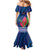 Custom Samoa Rugby Family Matching Mermaid Dress and Hawaiian Shirt 2024 Go Champions Samoan Gingers