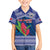 Custom Samoa Rugby Family Matching Short Sleeve Bodycon Dress and Hawaiian Shirt 2024 Go Champions Samoan Gingers