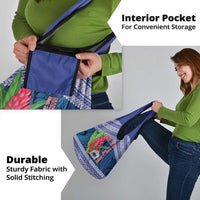 Custom Samoa Rugby Grocery Bag Go Champions Samoan Gingers