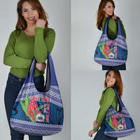 Custom Samoa Rugby Grocery Bag Go Champions Samoan Gingers