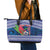 Custom Samoa Rugby Leather Tote Bag 2024 Go Champions Samoan Gingers