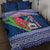 Custom Samoa Rugby Quilt Bed Set 2024 Go Champions Samoan Gingers