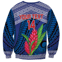 Custom Samoa Rugby Sweatshirt 2024 Go Champions Samoan Gingers