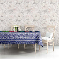 Custom Samoa Rugby Tablecloth 2024 Go Champions Samoan Gingers