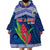 Custom Samoa Rugby Wearable Blanket Hoodie 2024 Go Champions Samoan Gingers