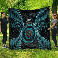 New Zealand Archery Quilt Aotearoa Silver Fern Maori - Polynesian Pride