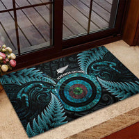 New Zealand Archery Rubber Doormat Aotearoa Silver Fern Maori LT14 - Polynesian Pride