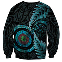 New Zealand Archery Sweatshirt Aotearoa Silver Fern Maori LT14 - Polynesian Pride