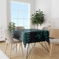 New Zealand Archery Tablecloth Aotearoa Silver Fern Maori - Polynesian Pride