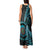 New Zealand Archery Tank Maxi Dress Aotearoa Silver Fern Maori - Polynesian Pride