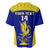 Custom Fiji School Baseball Jersey Ratu Kadavulevu Heron With Fijian Tapa LT14 - Polynesian Pride