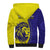 Fiji School Sherpa Hoodie Suva Grammar Lions With Fijian Tapa LT14 - Polynesian Pride